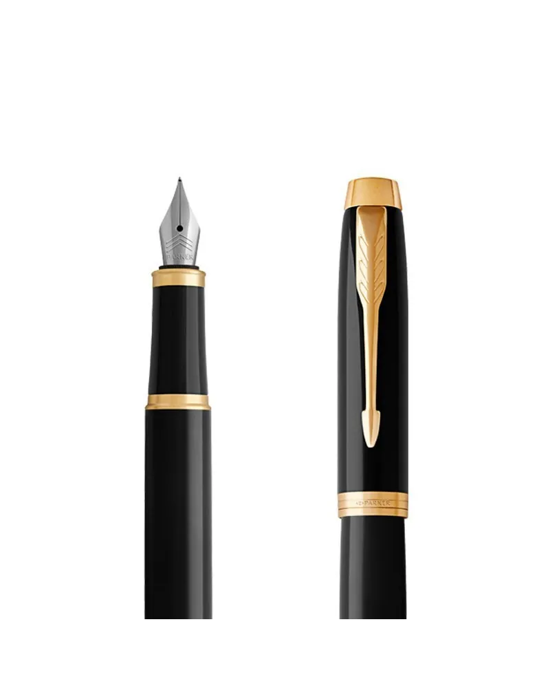 Pióro wieczne Parker IM Czarne GT w Pudełku z Etui (1931652/12)