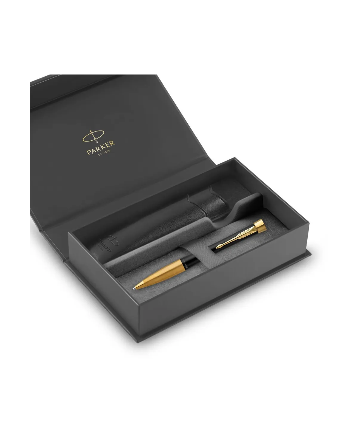 Długopis Parker Urban Czarny Matowy GT w Pudełku z Etui (2143640/13)