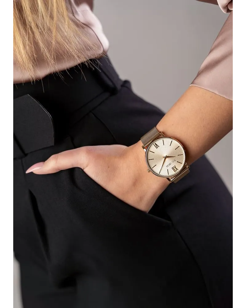 Zestaw Pióro wieczne Parker IM Brushed Metal GT + Zegarek Paul Lorens (1931649/5)