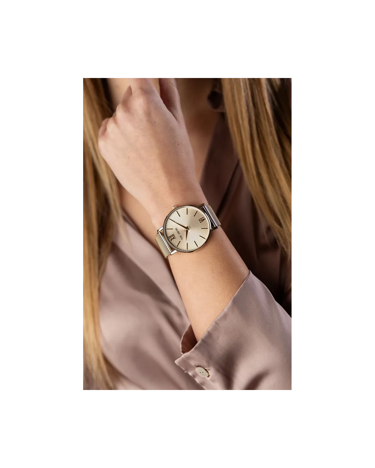 Zestaw Pióro wieczne Parker IM Brushed Metal GT + Zegarek Paul Lorens (1931649/5)