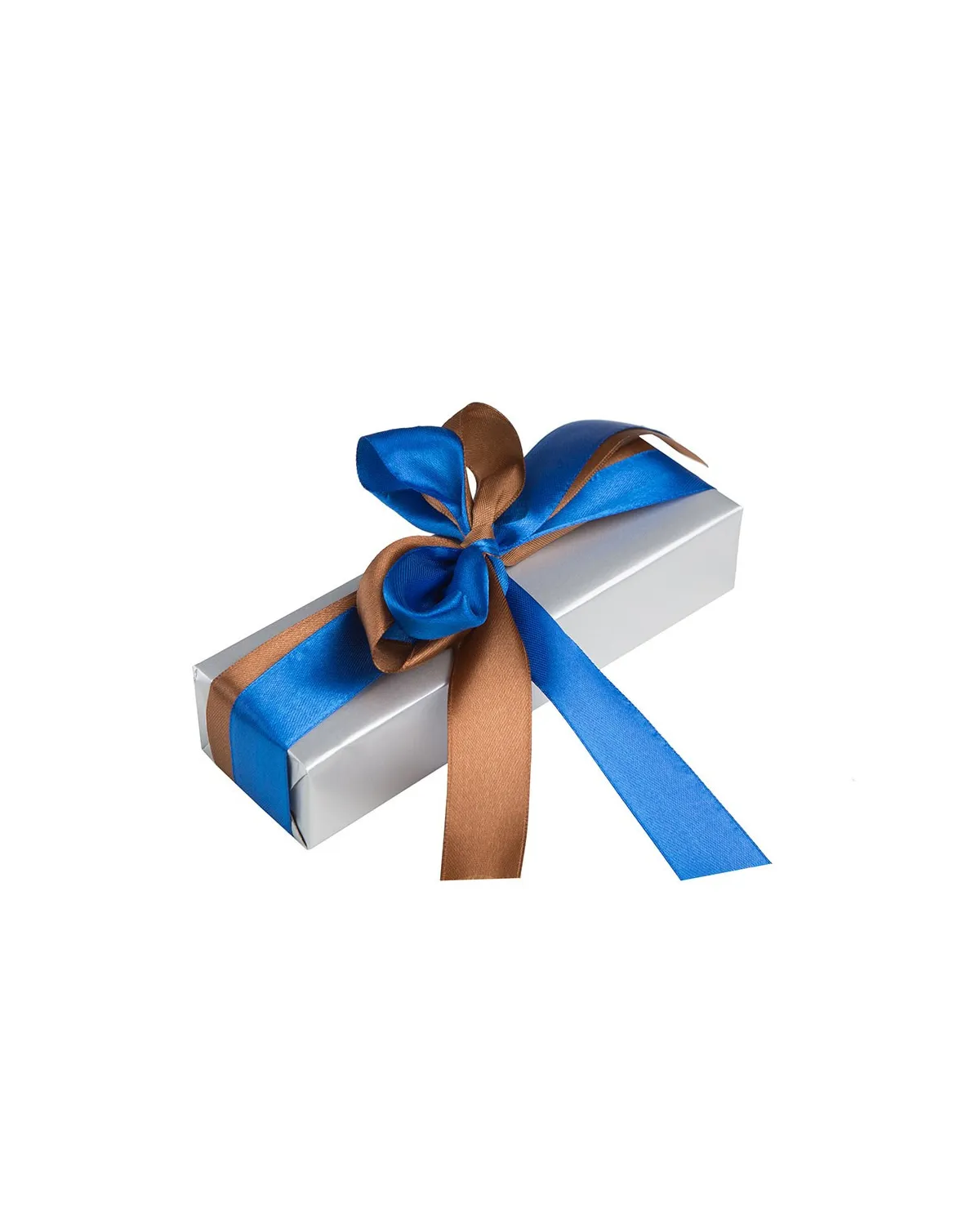 Pakowanie prezentów - papier  srebrny (WZ001)