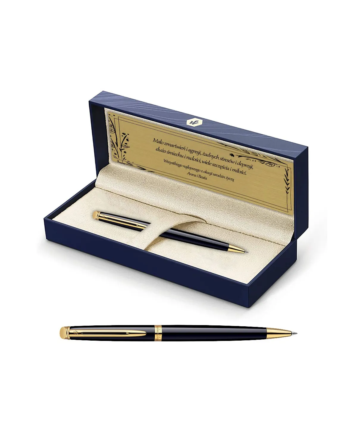 Długopis Waterman Hemisphere czarny GT w Pudełku z Grawerem (S0920670/5) Długopis Waterman Hemisphere czarny GT w Pudełku z Grawerem (S0920670/5)