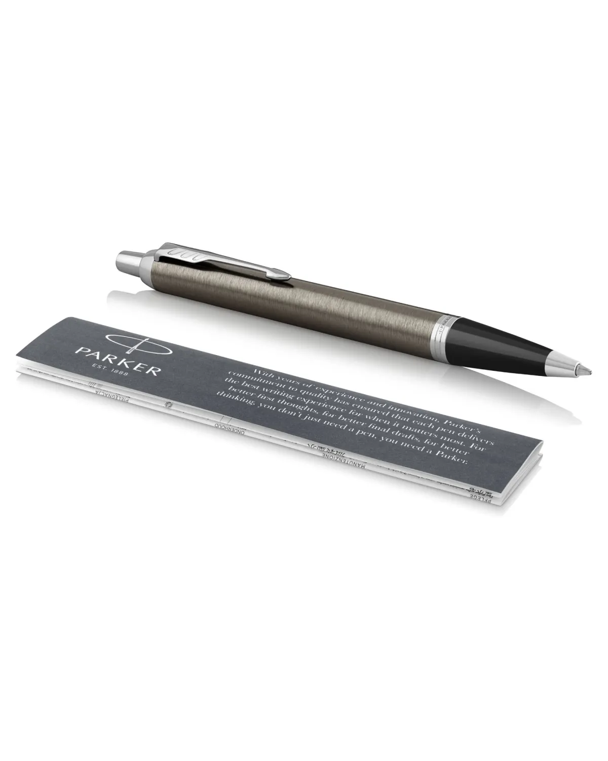 Długopis Parker IM Dark Espresso CT (1931671) Długopis Parker IM Dark Espresso CT (1931671)