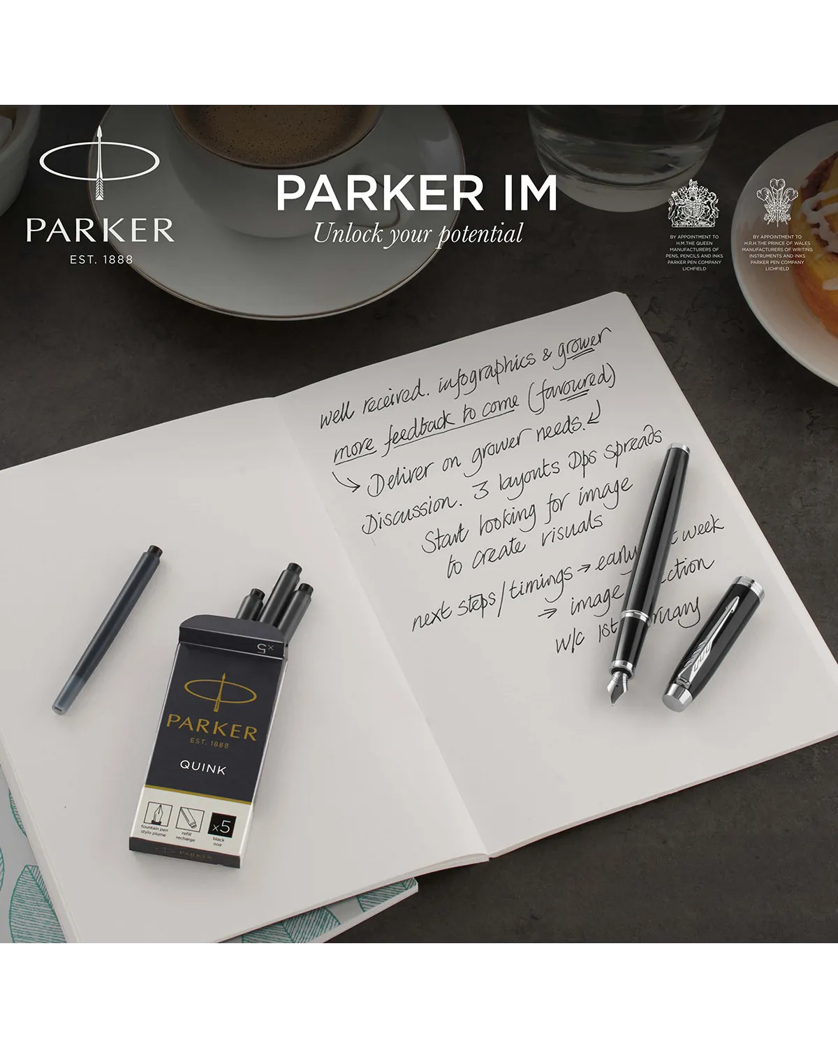 Pióro wieczne Parker IM Czarne CT (1931644)