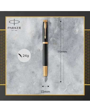 Pióro wieczne Parker IM Premium Czarny GT (1931646)