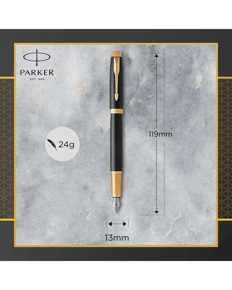 Pióro wieczne Parker IM Premium Czarny GT (1931646)