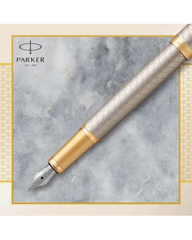 Pióro wieczne Parker IM Premium Warm Gray GT (1931684) Pióro wieczne Parker IM Premium Warm Gray GT (1931684)