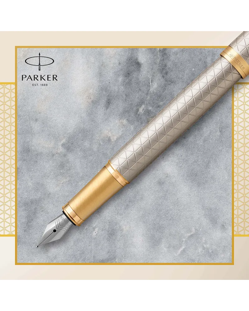 Pióro wieczne Parker IM Premium Warm Gray GT (1931684) Pióro wieczne Parker IM Premium Warm Gray GT (1931684)