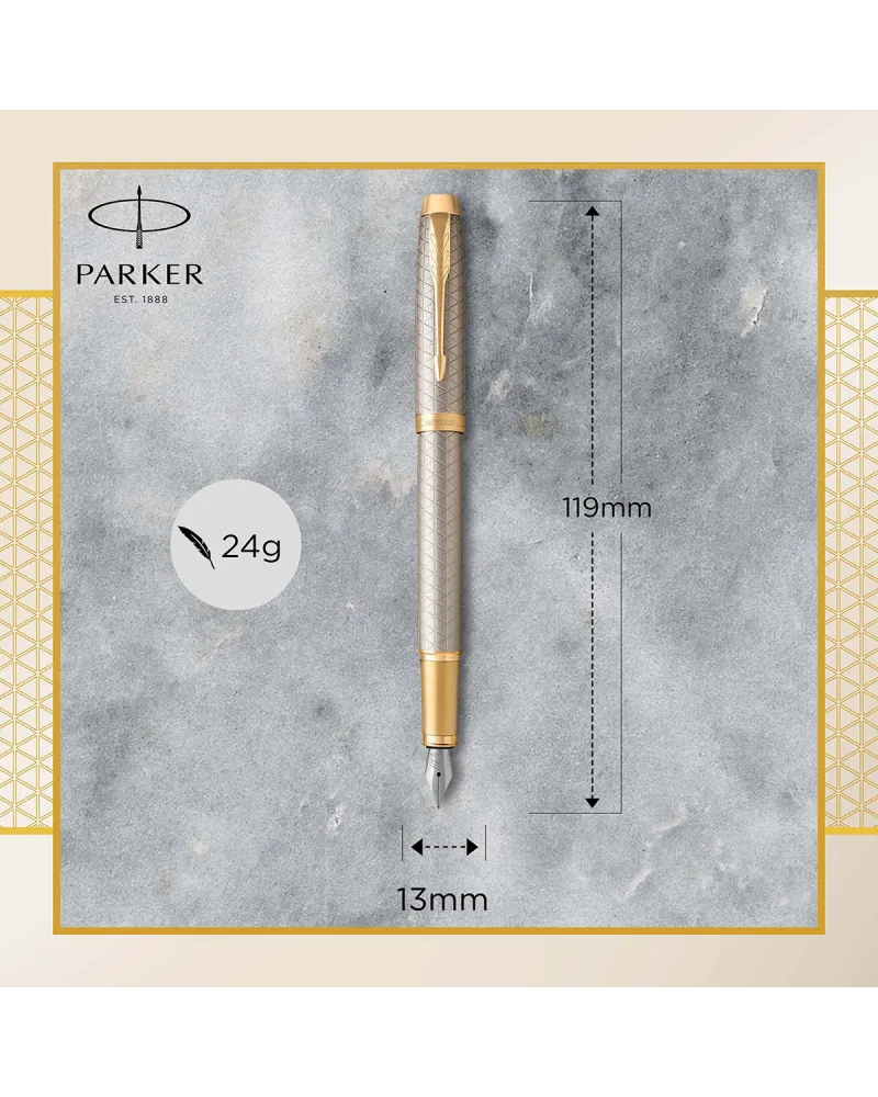 Pióro wieczne Parker IM Premium Warm Gray GT (1931684) Pióro wieczne Parker IM Premium Warm Gray GT (1931684)