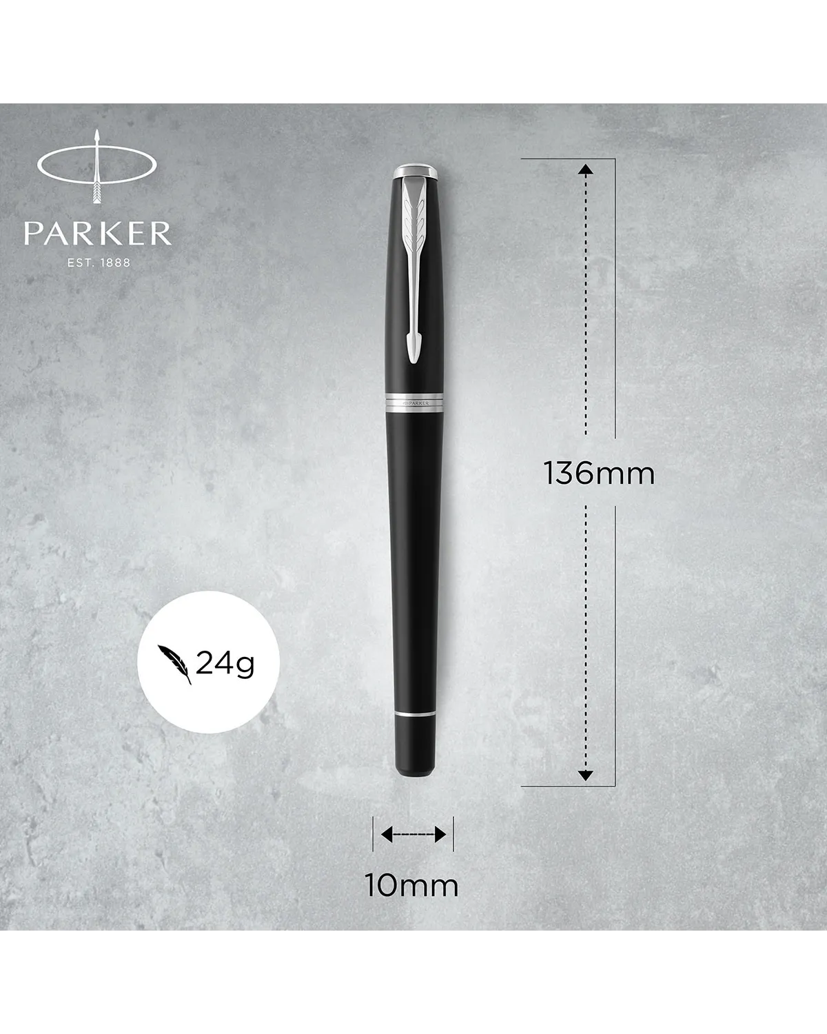 Pióro wieczne Parker Urban Muted Black CT (1931592) Pióro wieczne Parker Urban Muted Black CT (1931592)