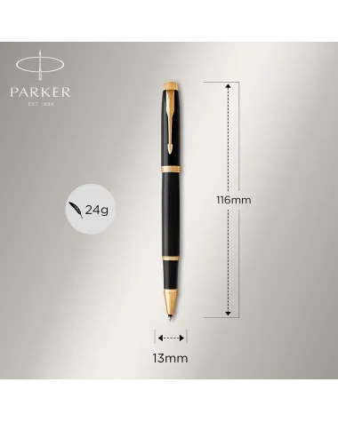 Pióro kulkowe Parker IM Czarne GT (1931659)