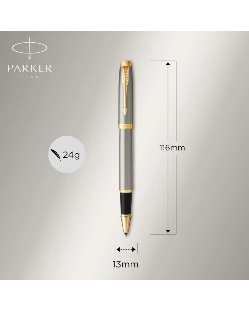 Pióro kulkowe Parker IM brushed metal GT (1931663)