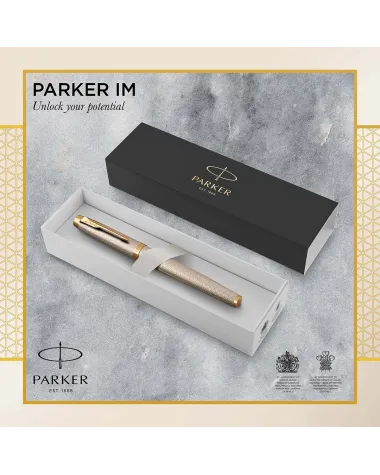 Pióro kulkowe Parker IM Premium Warm Grey GT (1931686)