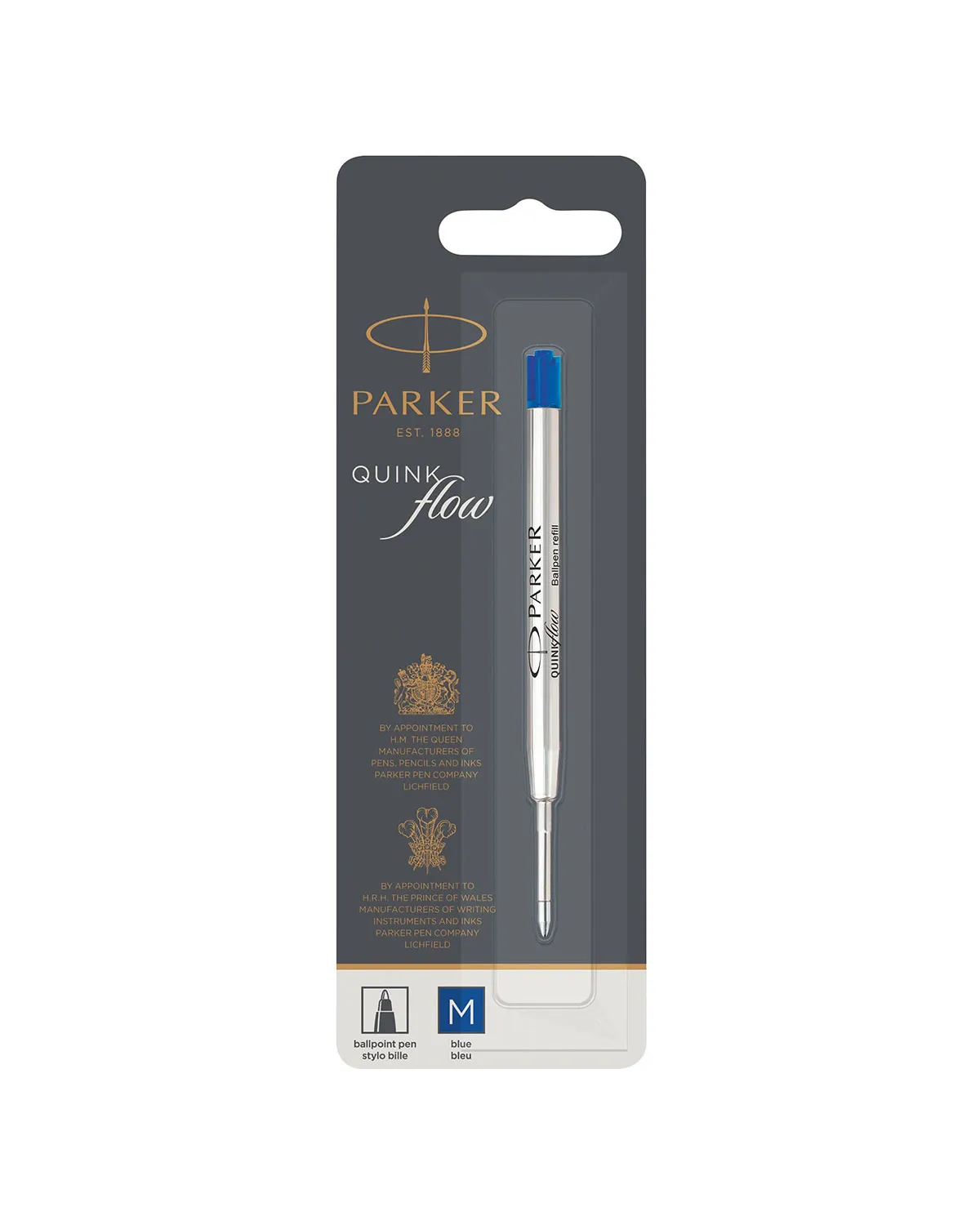 Wkład do długopisu Parker Niebieski "M" (1950371)