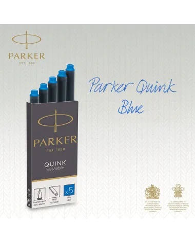 Naboje Do Pióra Wiecznego Parker Niebieskie Wymazywalne (1950383) Naboje Do Pióra Wiecznego Parker Niebieskie Wymazywalne (1950383)