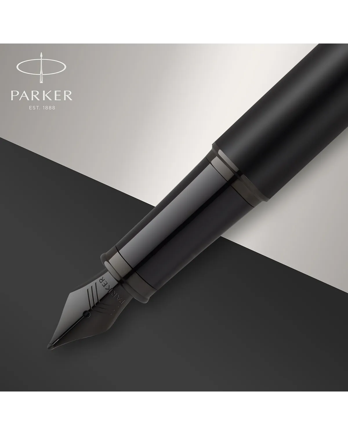 Pióro wieczne Parker IM Achromatic Czarne (2127741)