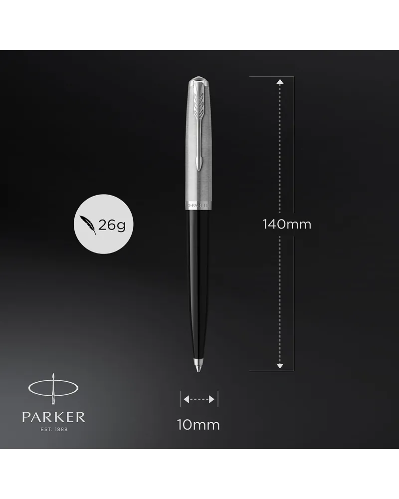Długopis Parker 51 czarny CT (2123493)