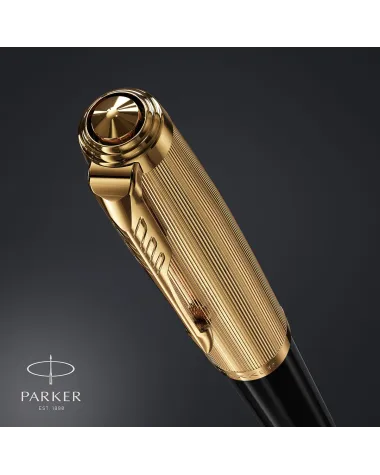 Pióro wieczne Parker 51 Deluxe Czarne GT (2123511)