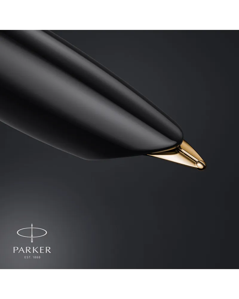 Pióro wieczne Parker 51 Deluxe Czarne GT (2123511)