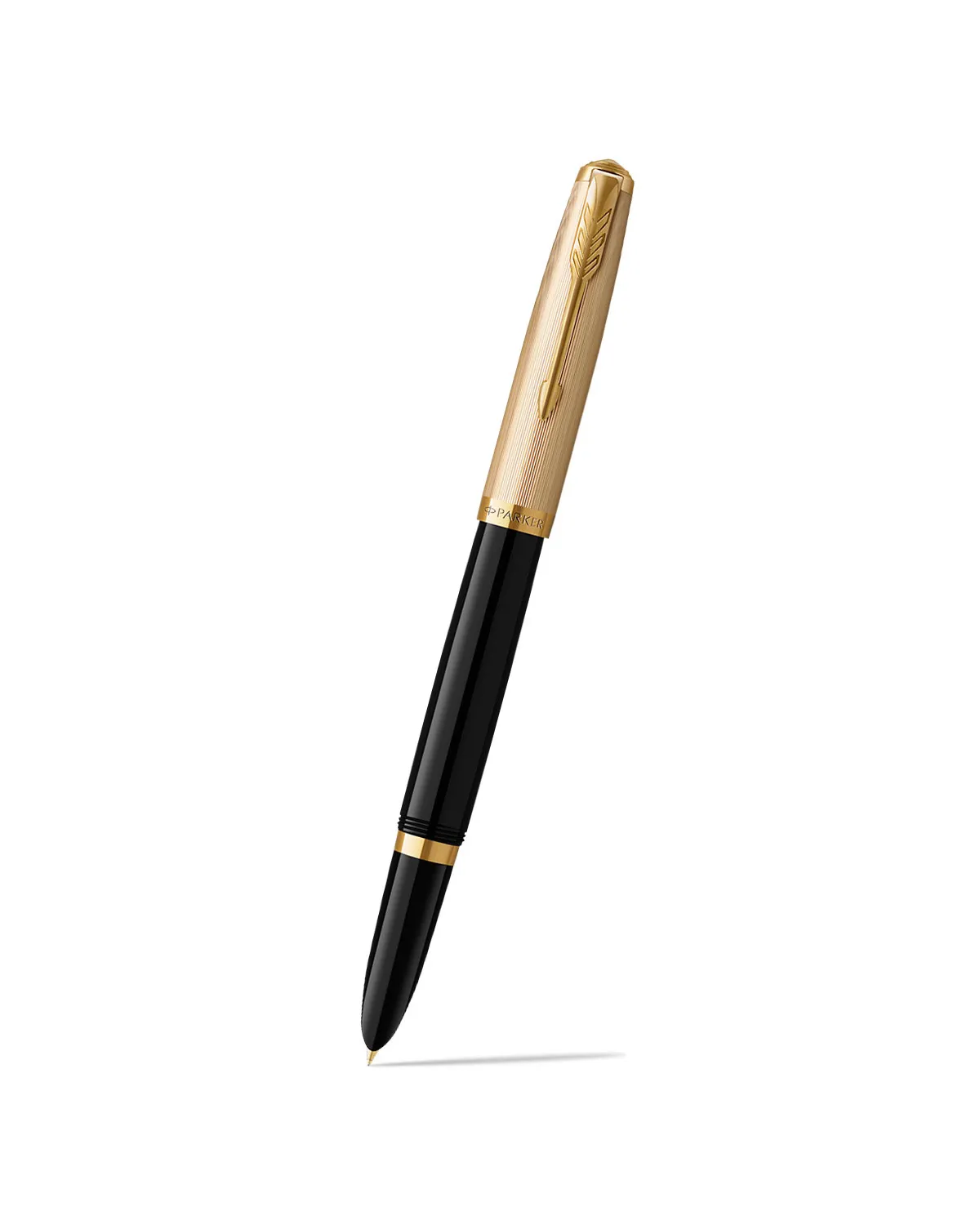 Pióro wieczne Parker 51 Deluxe Czarne GT (2123511)