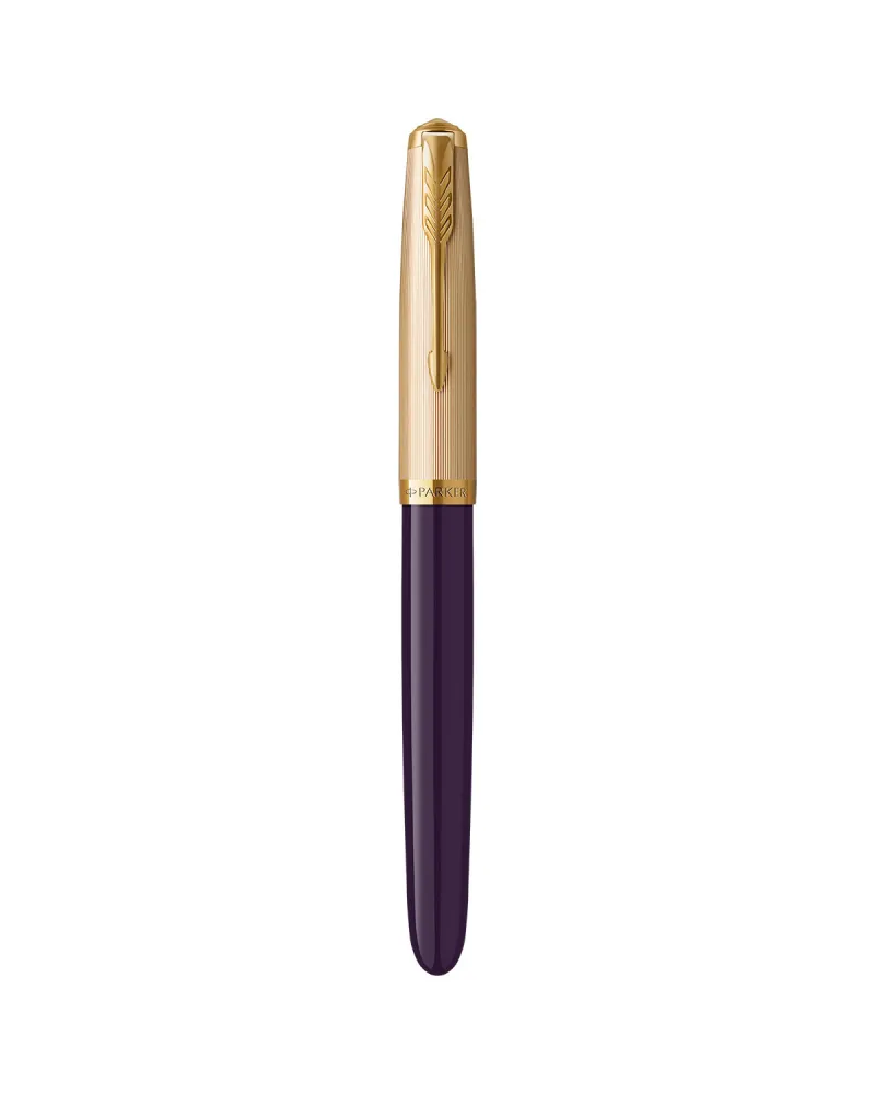 Pióro wieczne Parker 51 Deluxe Plum GT (2123516)