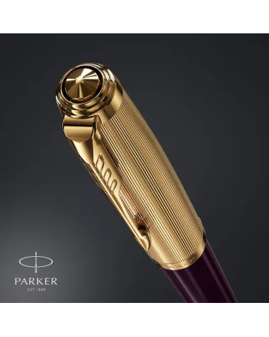 Pióro wieczne Parker 51 Deluxe Plum GT (2123516)