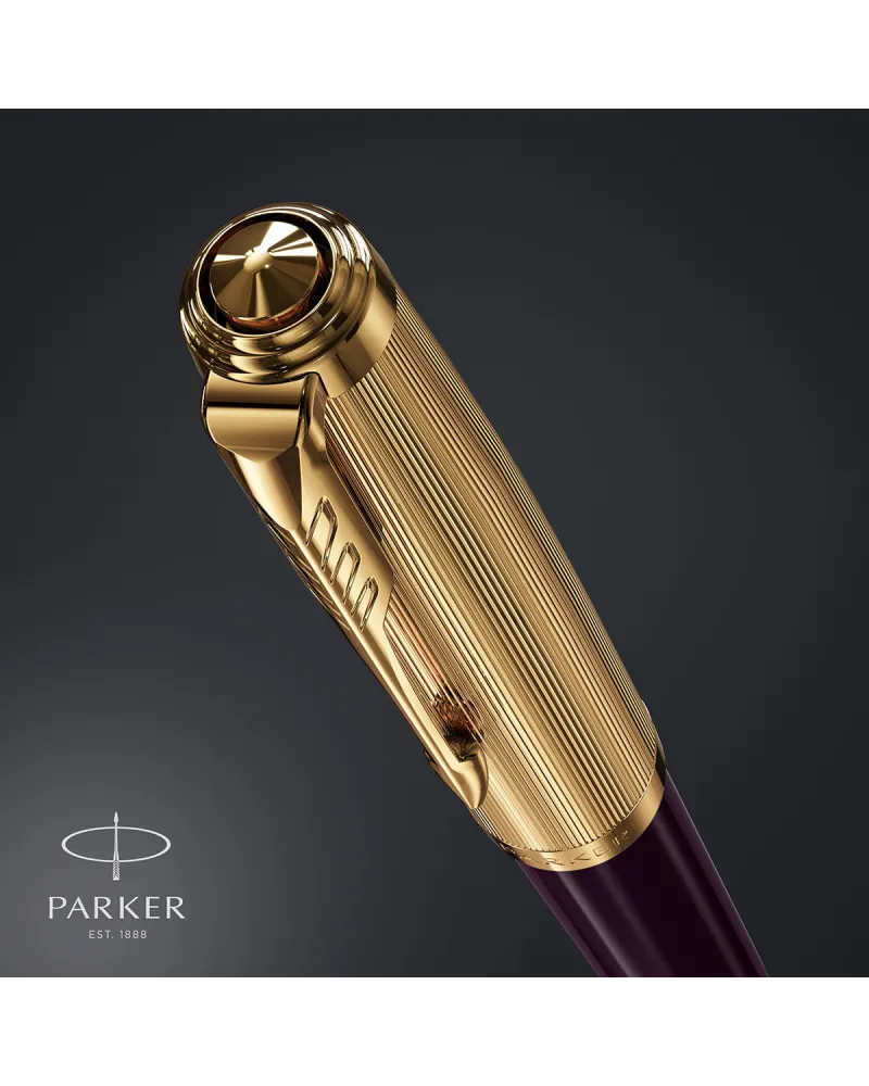 Pióro wieczne Parker 51 Deluxe Plum GT (2123516)