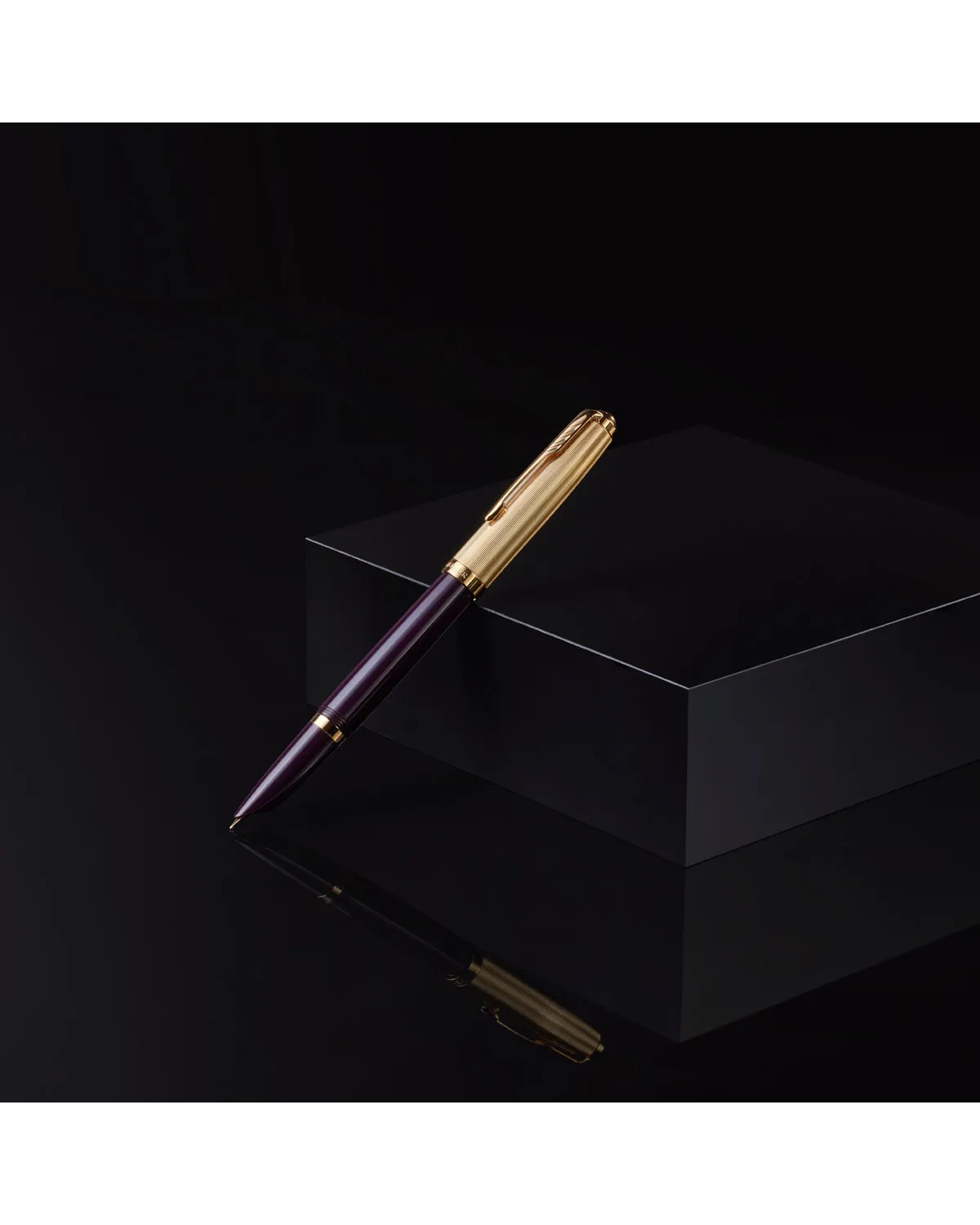 Pióro wieczne Parker 51 Deluxe Plum GT (2123516)