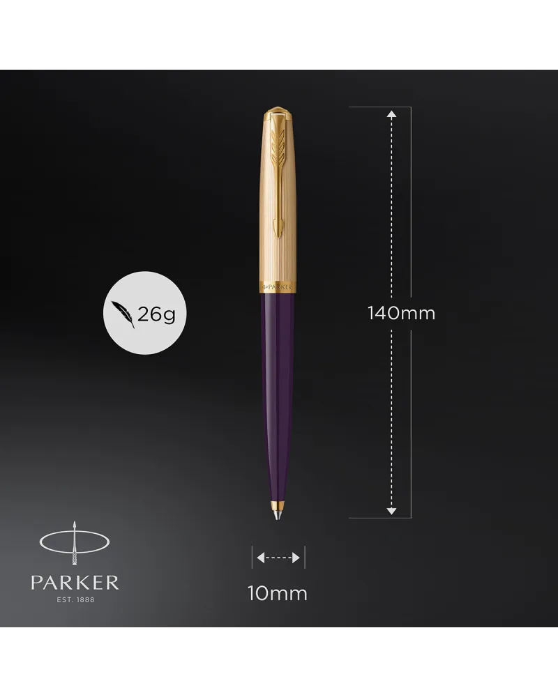 Długopis Parker 51 Deluxe Plum GT (2123518) Długopis Parker 51 Deluxe Plum GT (2123518)