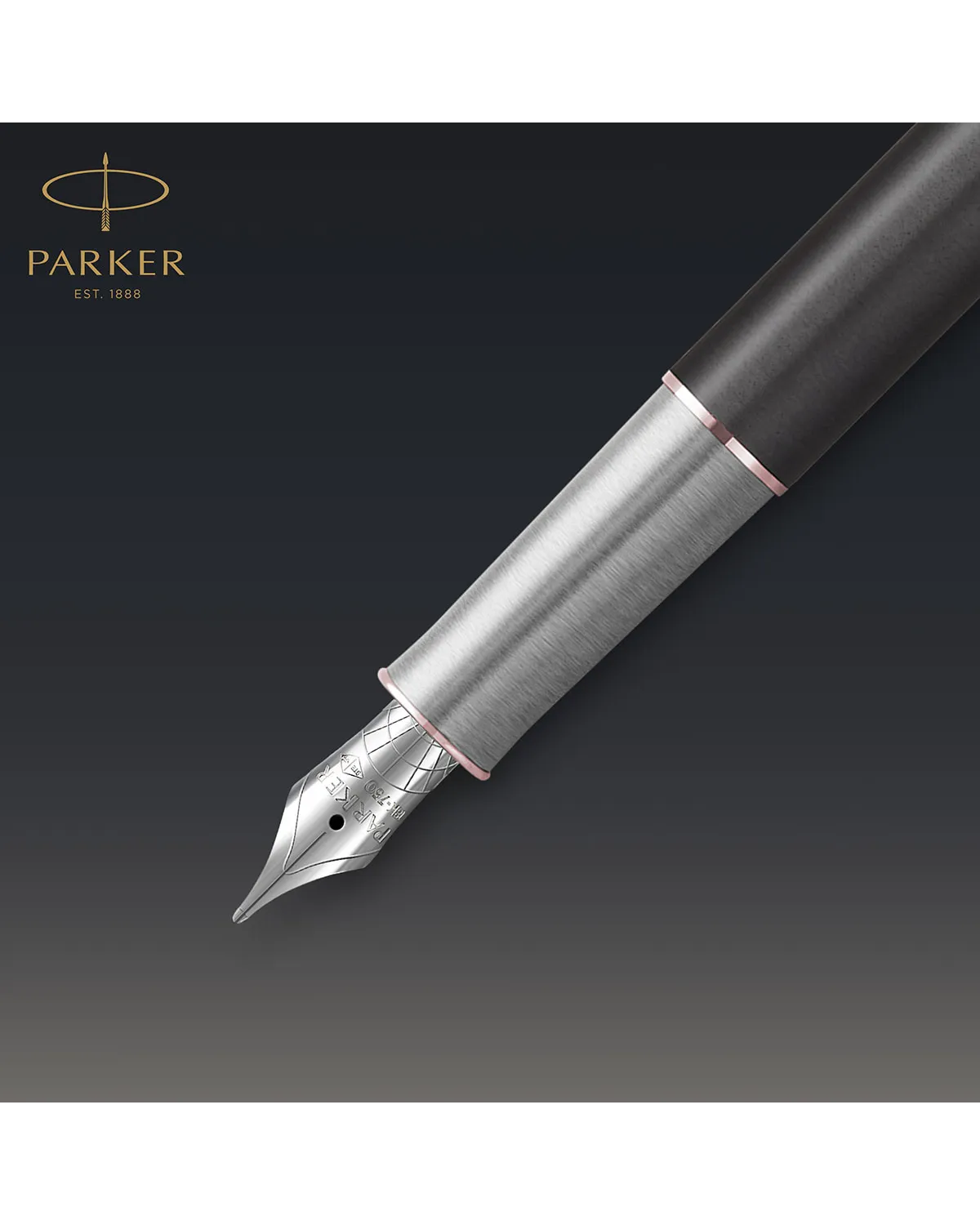 Pióro wieczne Parker Sonnet Metal & Grey PGT 18k. (2119788)