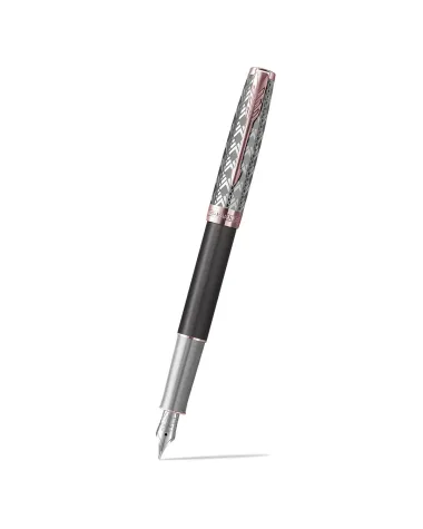 Pióro wieczne Parker Sonnet Metal & Grey PGT 18k. (2119788)