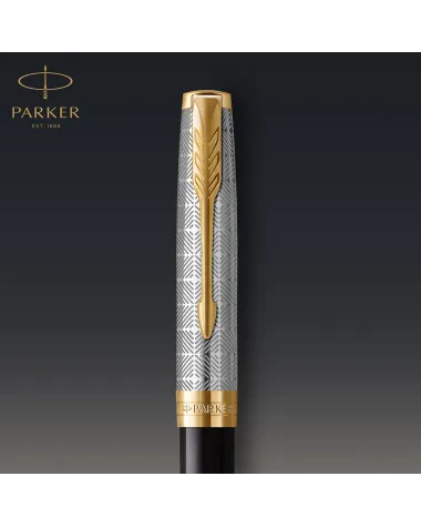 Długopis Parker Sonnet Metal & Black GT (2119787)