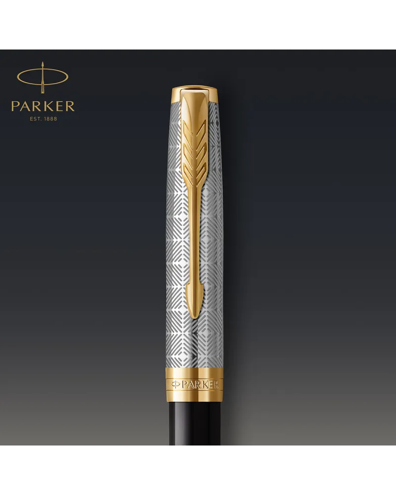 Długopis Parker Sonnet Metal & Black GT (2119787)
