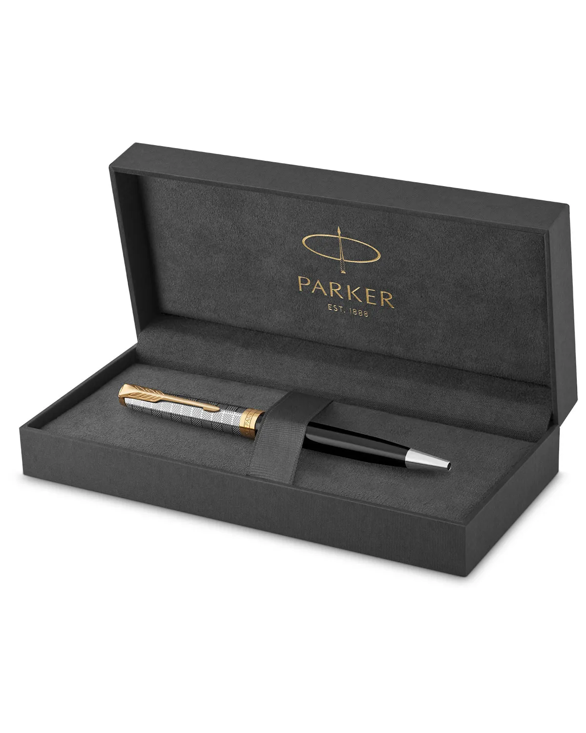 Długopis Parker Sonnet Metal & Black GT (2119787)