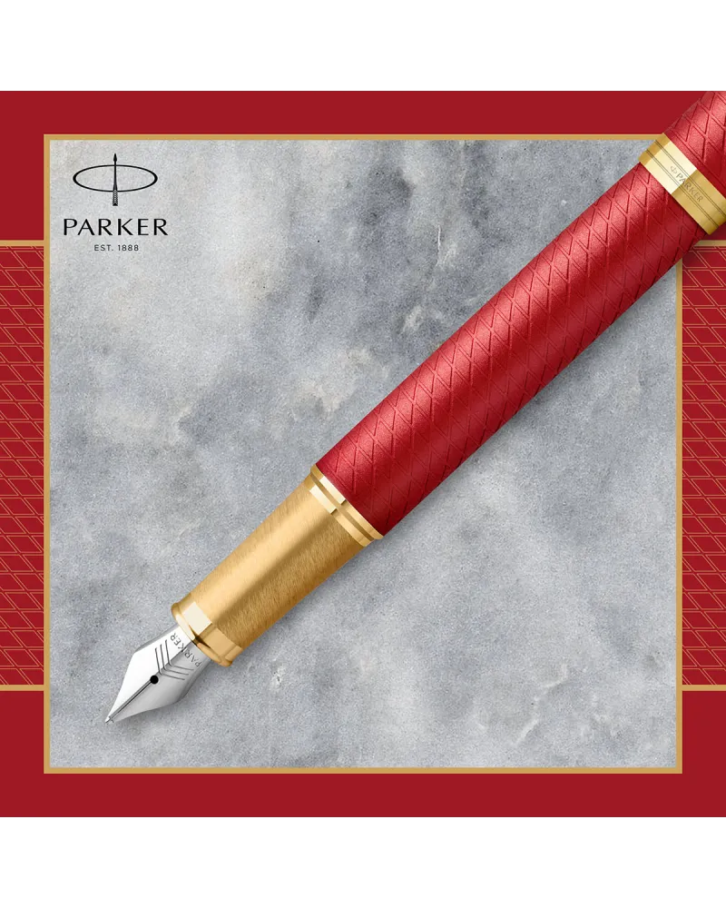 Pióro wieczne Parker IM Premium Czerwone GT (2143650) Pióro wieczne Parker IM Premium Czerwone GT (2143650)