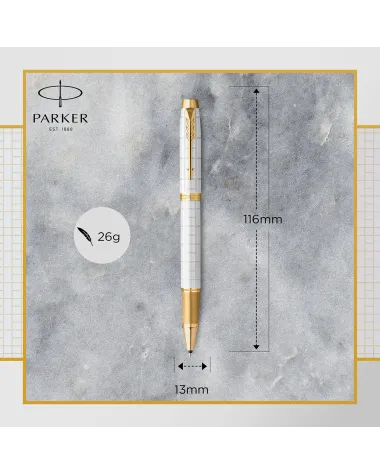 Pióro kulkowe Parker IM Premium Perłowe GT (2143646)