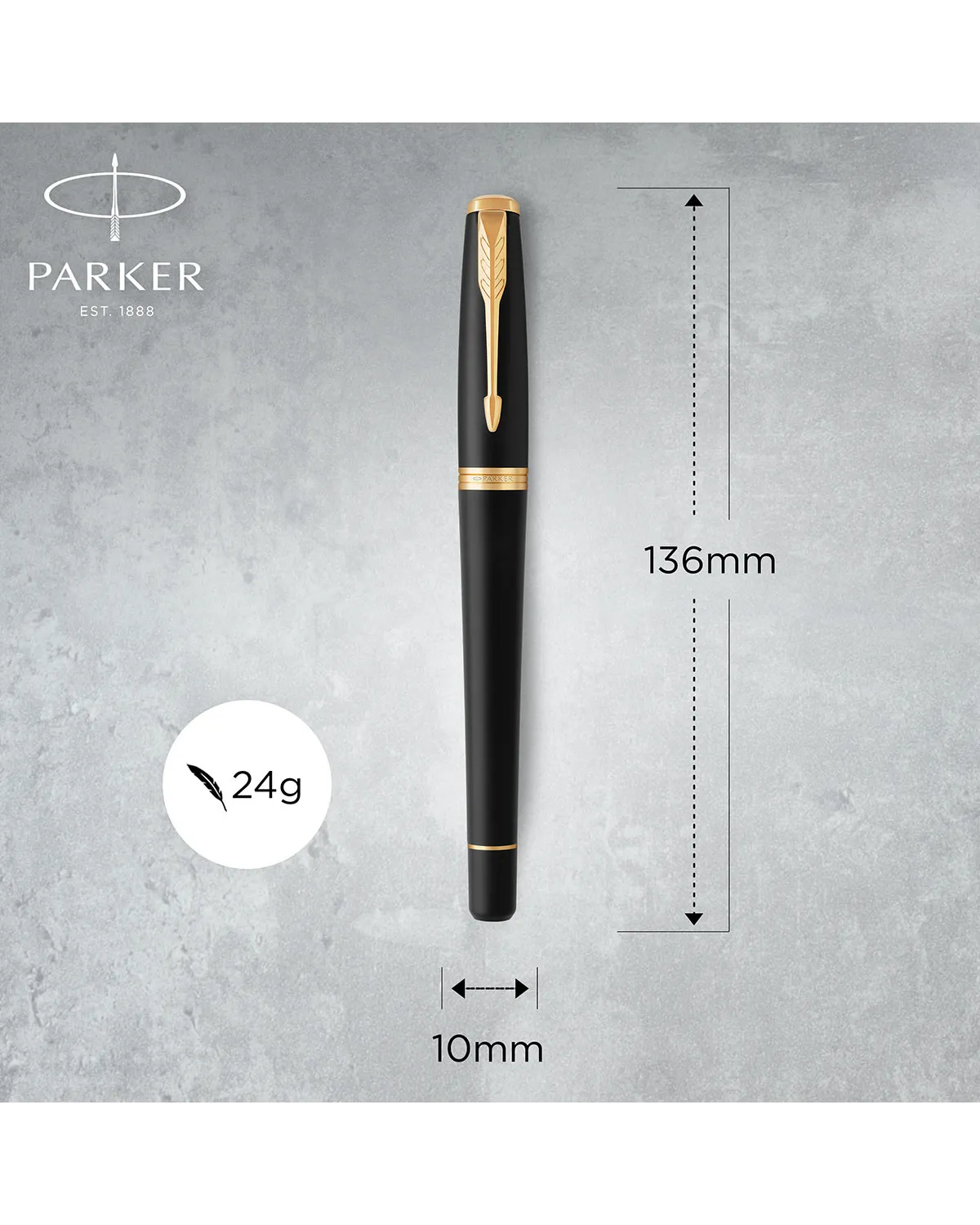 Pióro wieczne Parker Urban Muted Black GT (1931601)