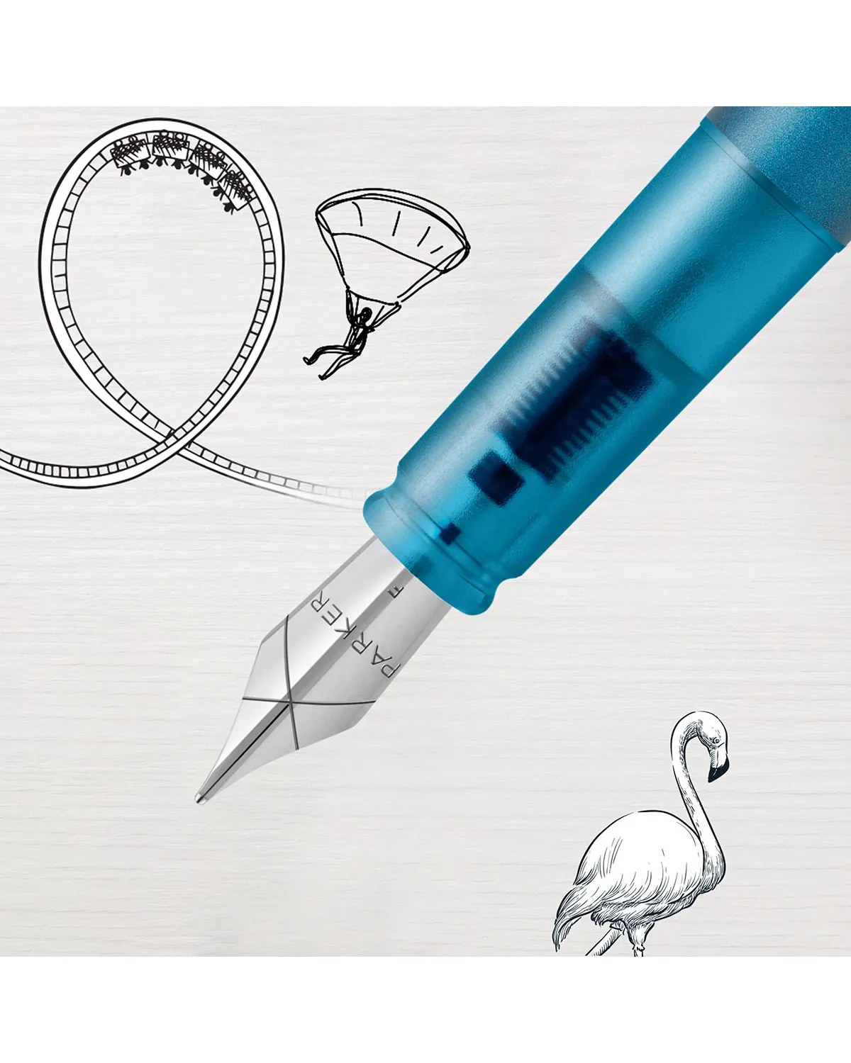 Pi&oacute;ro wieczne Parker Vector XL Teal CT (2159746)