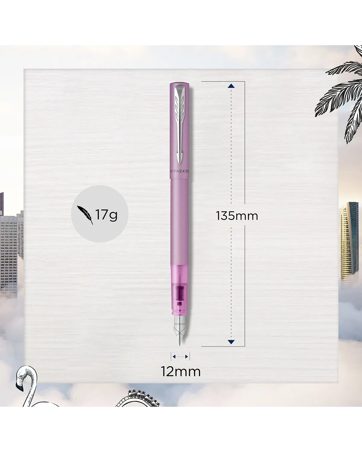 Pióro wieczne Parker Vector XL Liliowe CT (2159763)