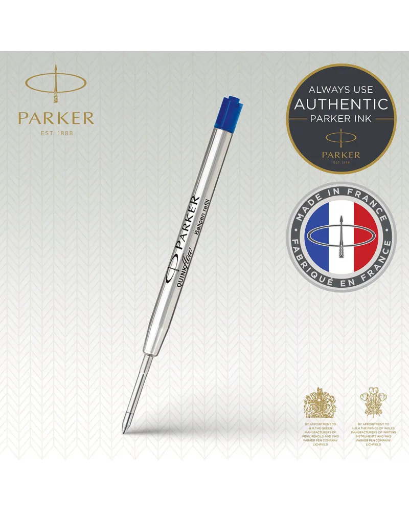 Wkład do długopisu Parker Niebieski "M" 10szt (2119154)