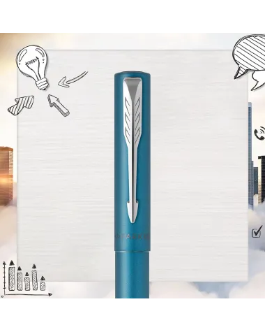 Pi&oacute;ro kulkowe Parker Vector XL Teal CT (2159776)