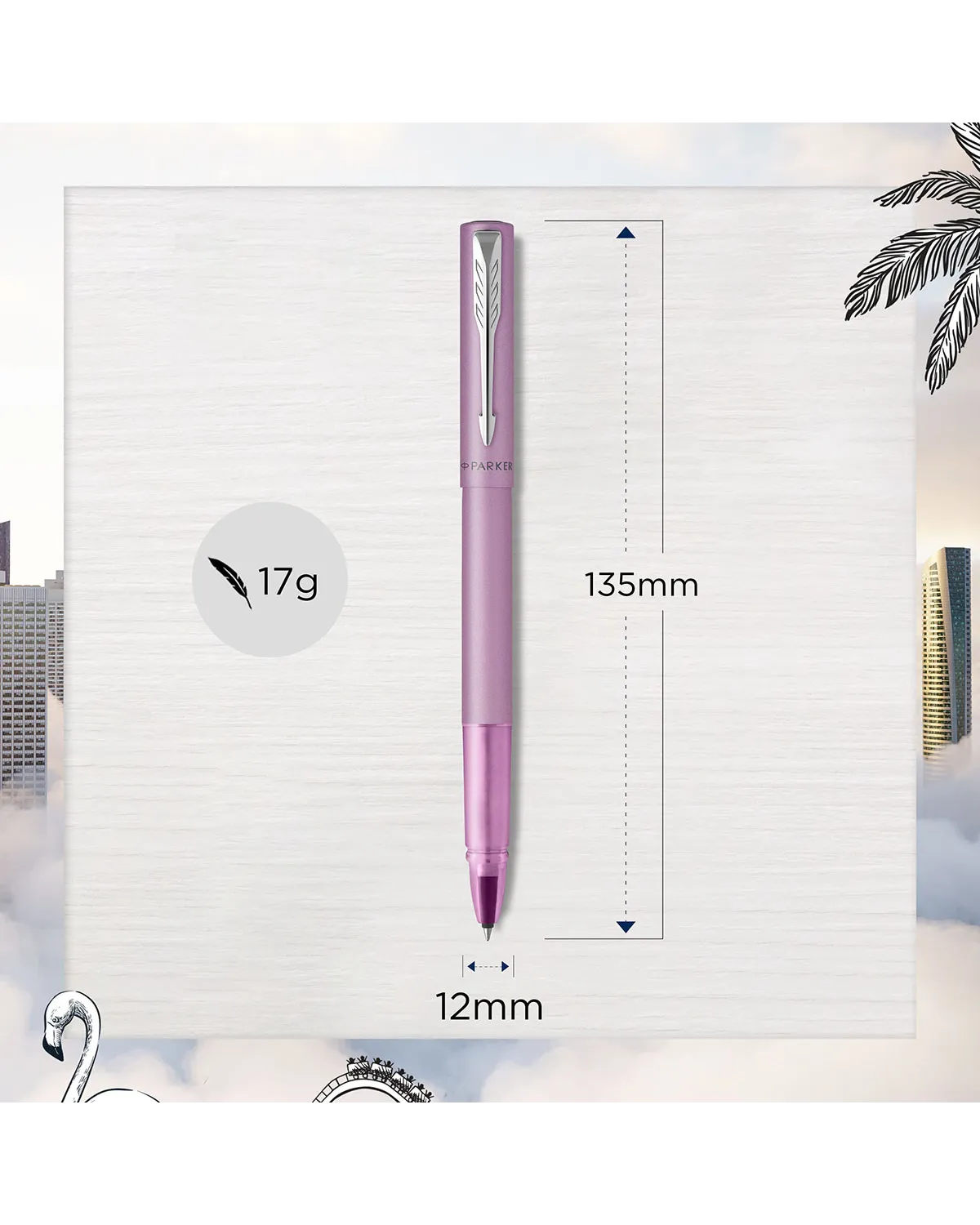 Pióro kulkowe Parker Vector XL Liliowe CT (2159778) Pióro kulkowe Parker Vector XL Liliowe CT (2159778)