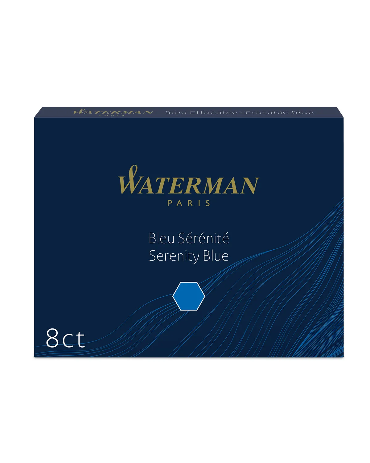 Naboje Do Pióra Wiecznego Waterman niebieskie (S0110860) Naboje Do Pióra Wiecznego Waterman niebieskie (S0110860)