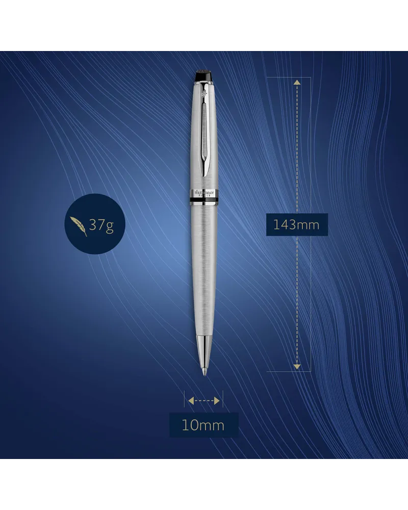 Długopis Waterman Expert stalowy CT (S0952100)