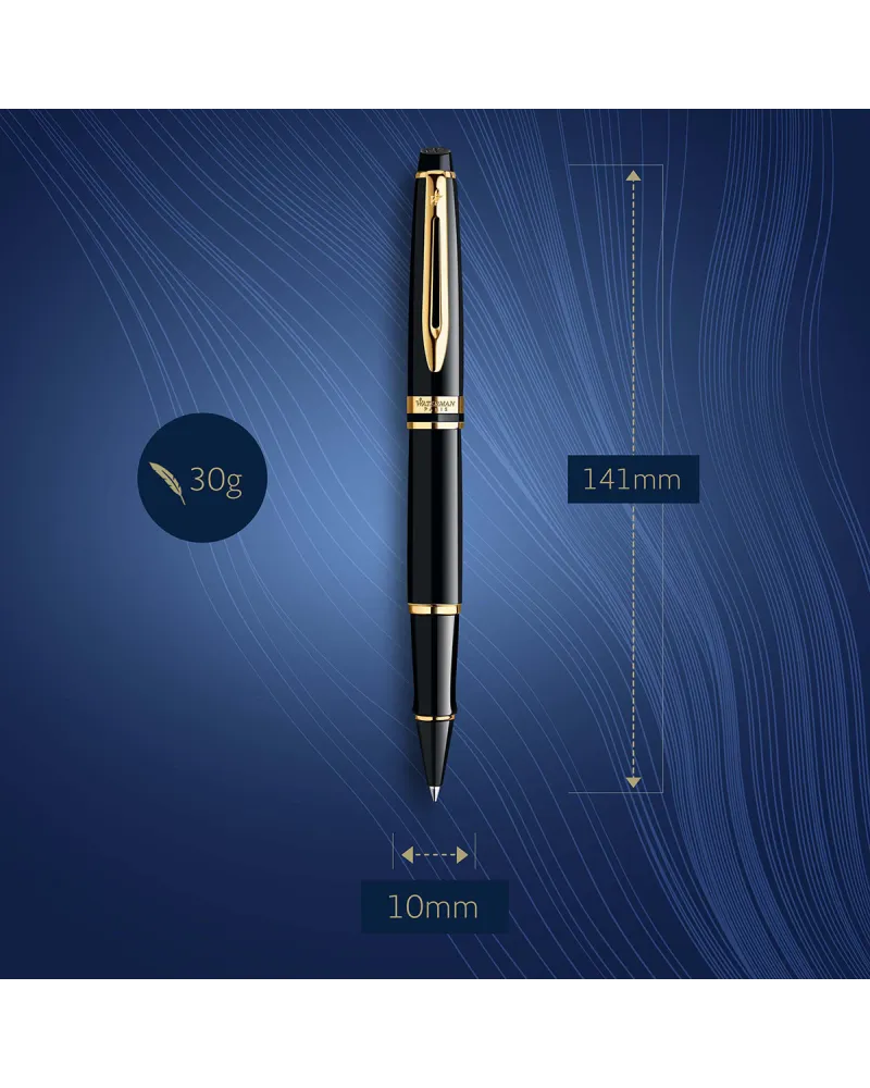 Pióro kulkowe Waterman Expert Czarne GT (S0951680) Pióro kulkowe Waterman Expert Czarne GT (S0951680)