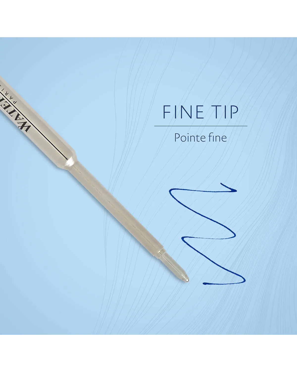 Wkład do długopisu Waterman Niebieski "F" (1964016)