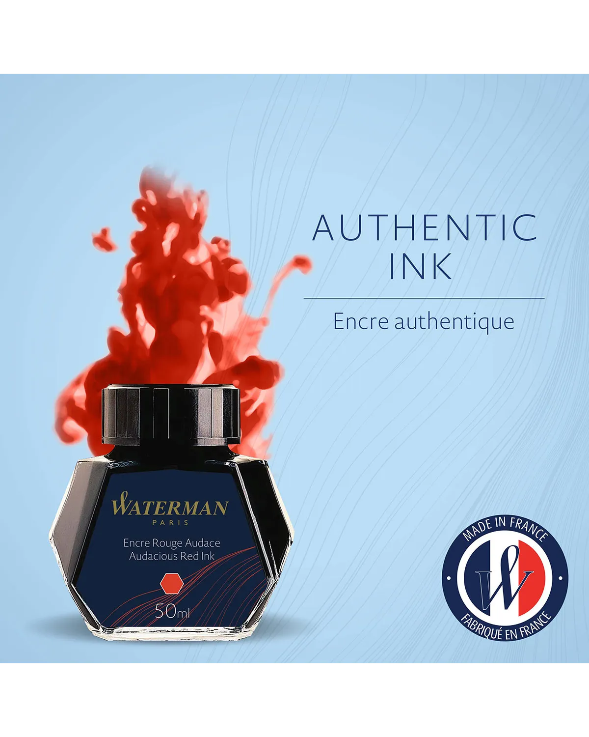 Atrament Waterman Czerwony 50ml (S0110730)