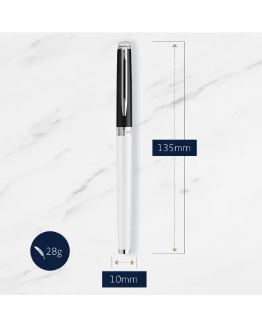 Pióro wieczne Waterman Hemisphere Color-Black White CT (2202843)