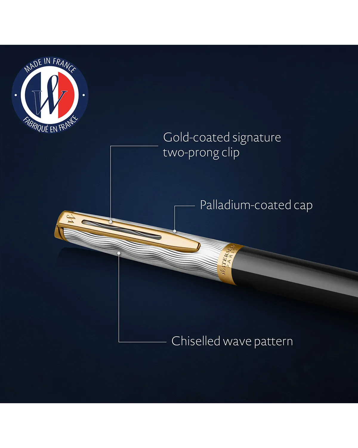 Długopis Waterman Hemisphere Reflets De Paris GT (2200839)