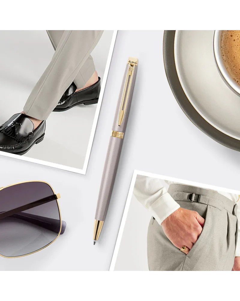 Długopis Waterman Hemisphere Stone Grey GT (2217946)